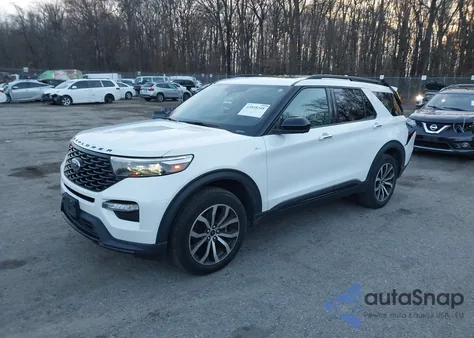 2022 Ford Explorer St-Line from USA, damaged, VIN 1FMSK8KHXNGA09173